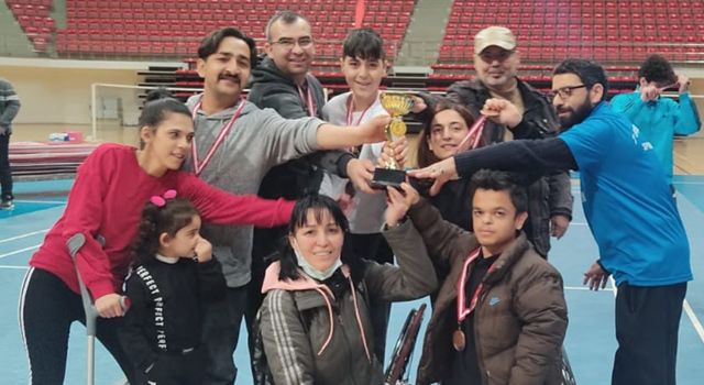 Engelli Badminton sporcuları Türkiye 2’ncisi oldu