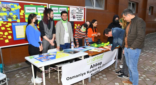 OKÜ öğrencileri Yaşlılar Haftası etkinliği düzenledi