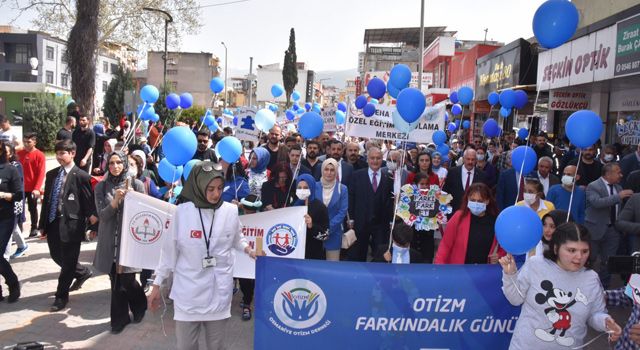 Otizm gününde özel çocuklar için etkinlik düzenlendi