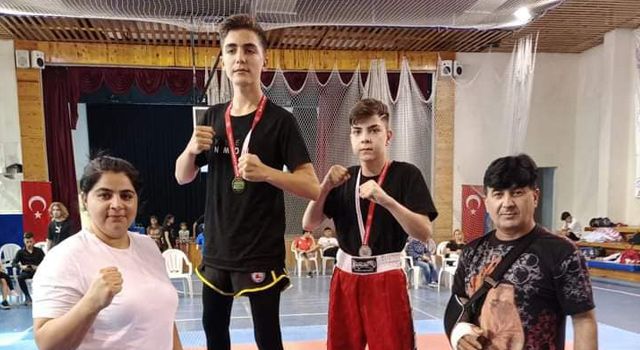 Wushu turnuvasına 4 ilden 100 sporcu katıldı