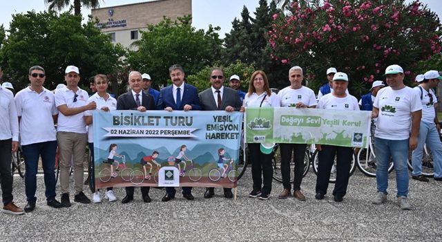 Çevre Haftası kapsamında bisiklet etkinliği düzenlendi