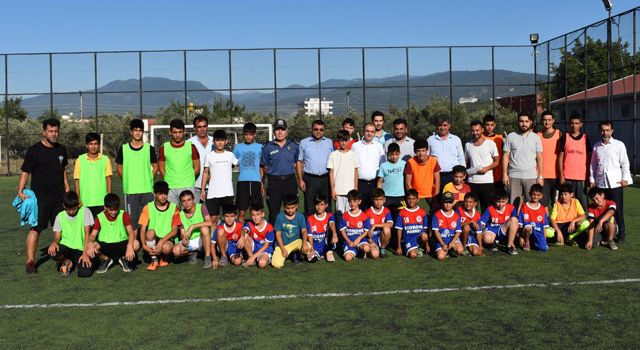 Kur’an kursları arası futbol turnuvası düzenlendi