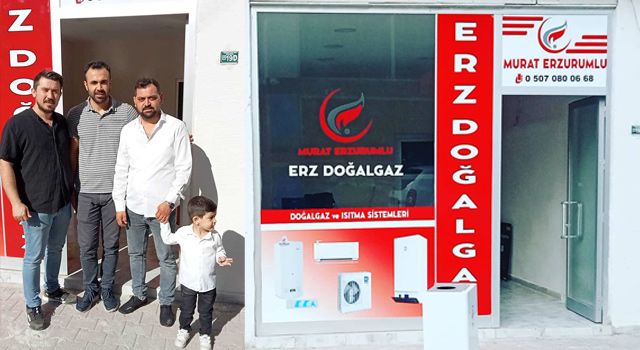 ERZ Doğalgaz hizmet vermeye başladı