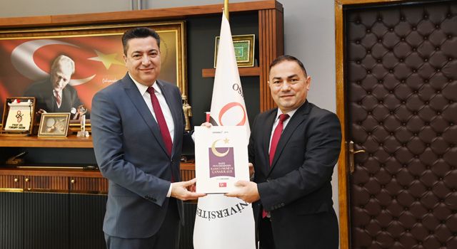 BİK Adana Şube Müdürü Dr. Çetin Oranlı’dan OKÜ’ye ziyaret