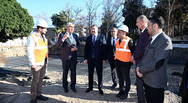 Osmaniye'de Fen Lisesi ve Atatürk Ortaokulu inşaatı sürüyor