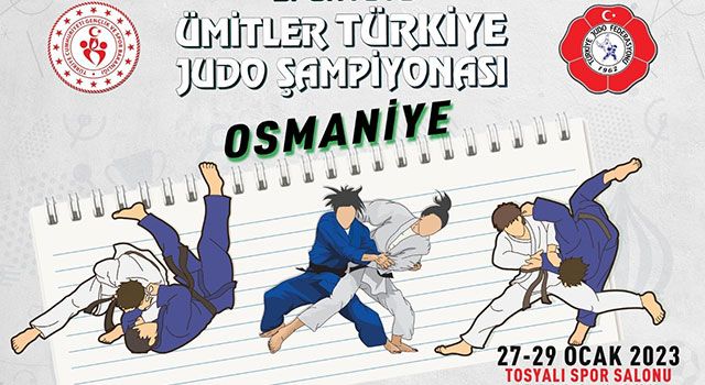 Türkiye Judo Şampiyonası Osmaniye’de yapılacak