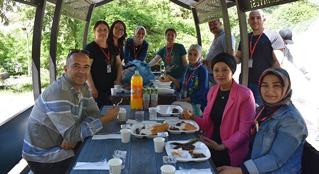 TRSM Birimi Karaçay mesire alanında etkinlik düzenledi