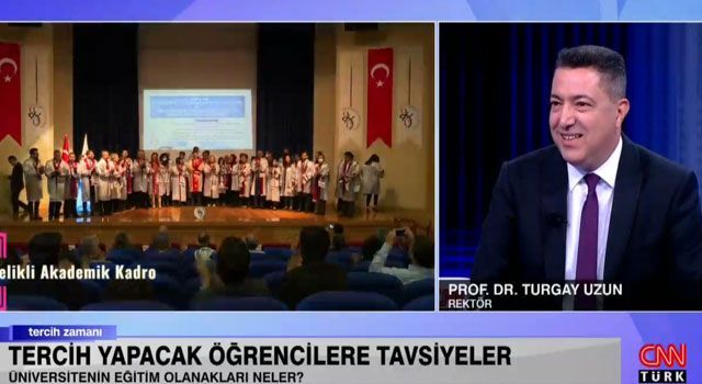 Rektör Uzun, aday öğrencileri OKÜ’ye davet etti