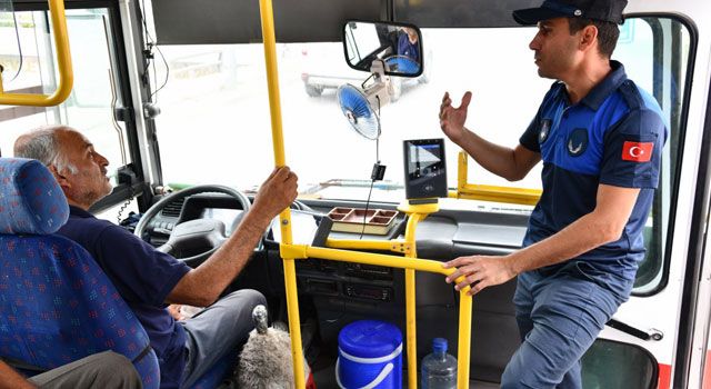 Toplu Taşıma Araçlarında Klima Denetimi Yapıldı