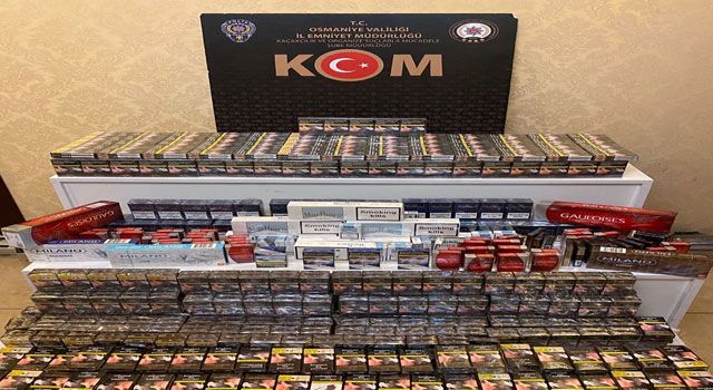 1015 Paket Kaçak Sigara Yakalandı