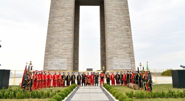 Osmaniye Belediye Mehter Takımı Çanakkale’de