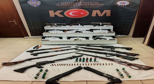 Osmaniye’de “Kafes” Operasyonu