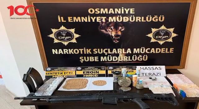 Osmaniye’de Narkogüç Operasyonu Yapıldı