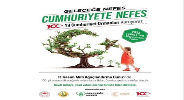 Cumhuriyet Ormanları, Cumhuriyete Nefes Olacak