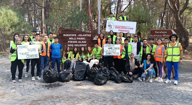 Öğrencilerden Çevreye Duyarlı Hareket