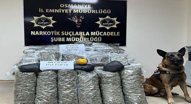 Osmaniye Polisinden Narkotik Operasyonu