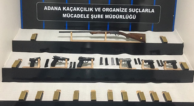 Adana’da silah kaçakçılığı operasyonunda yakalanan 2 şüpheliden 1’i tutuklandı
