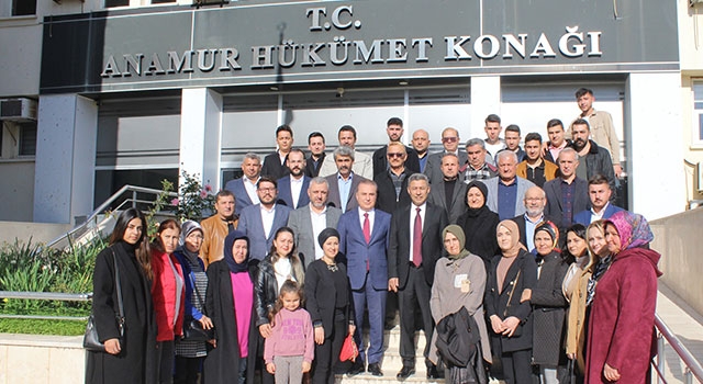 AK Parti’li Sever, Anamur’da ziyaretlerde bulundu