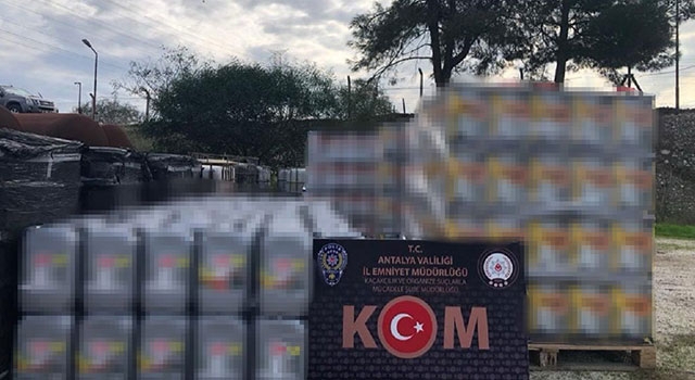 Antalya’da kaçakçılık operasyonlarında 6 kişi yakalandı