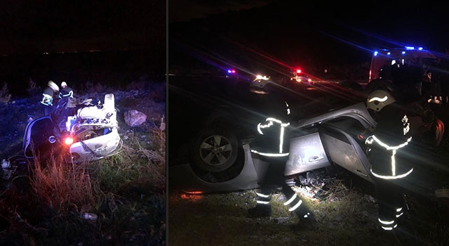 Hatay’da hafif ticari araç ile otomobilin çarpıştığı kazada 3 kişi yaralandı