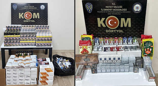 Hatay’da kaçakçılık operasyonlarında 3 şüpheli gözaltına alındı