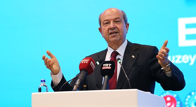 KKTC Cumhurbaşkanı Tatar, Türkiye KamuSen Genişletilmiş İstişare Toplantısı’nda konuştu