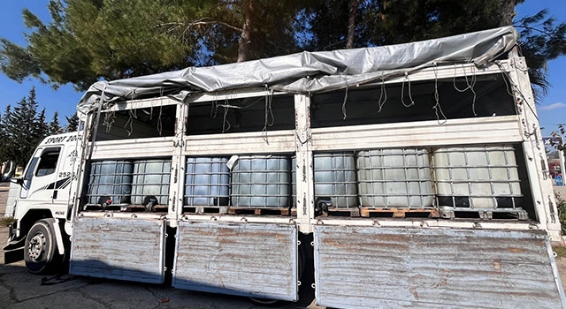 Adana’da 11 bin 400 litre kaçak akaryakıt ele geçirildi