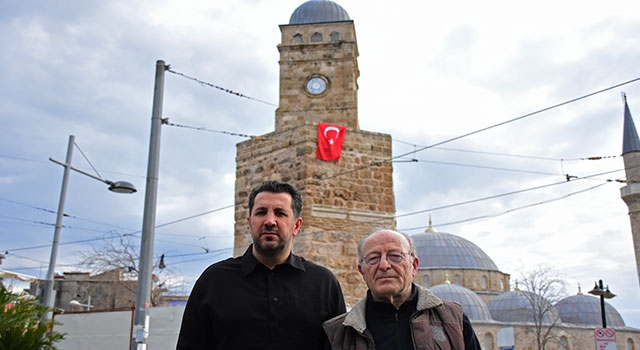 Antalya’nın simgelerinden tarihi Saat Kulesi ”saatine” kavuştu