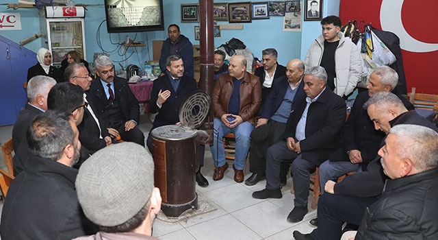 Cumhur İttifakı’nın Büyükşehir Belediye Başkan adayı Kocaispir’den Pozantı’ya ziyaret