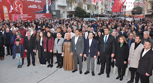 Cumhur İttifakı’nın Büyükşehir Belediye Başkan adayı Soydan, seçim ofisi açtı