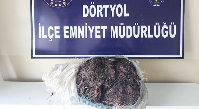 Hatay’da kablo hırsızlığı iddiasıyla 1 şüpheli tutuklandı