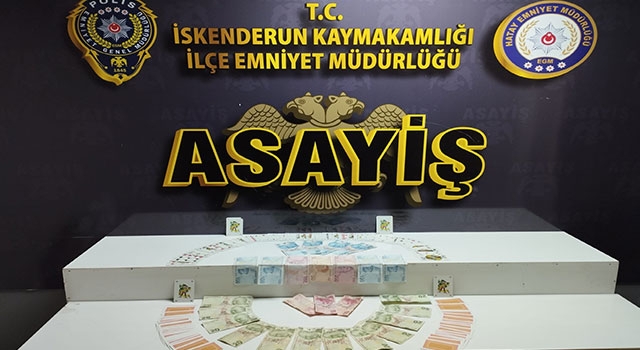 Hatay’da kumar oynayan 5 kişiye para cezası verildi