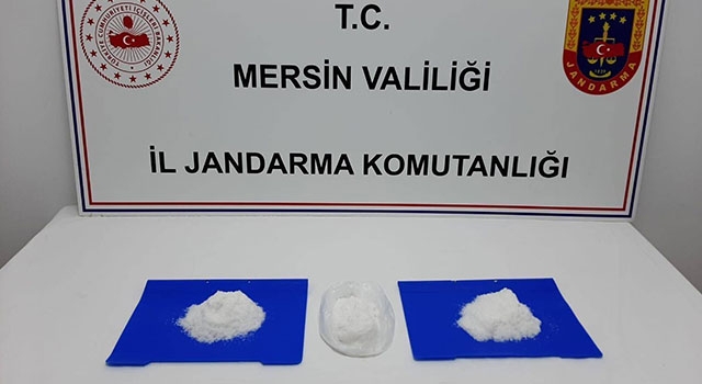 Mersin’de 1 kilo 23 gram sentetik uyuşturucu ele geçirildi