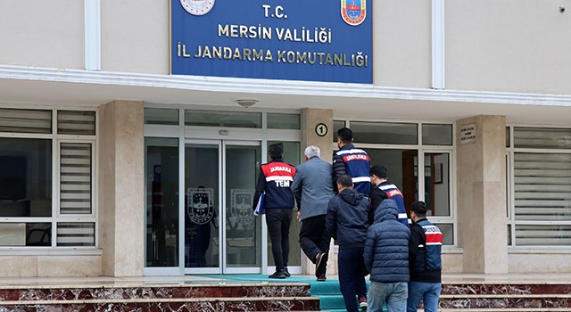 Mersin’de PKK ve DEAŞ’a yönelik operasyonda yakalanan 4 zanlı tutuklandı