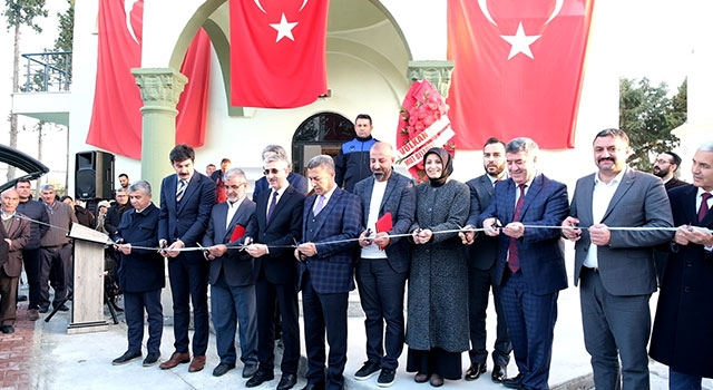 Mersin’de Tatbikat Cami ibadete açıldı