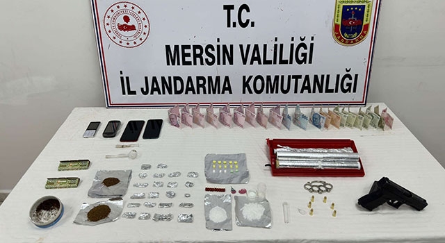 Mersin’de uyuşturucu operasyonunda 6 zanlı yakalandı