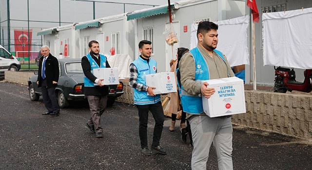 Türkiye Diyanet Vakfı deprem bölgesinde faaliyetlerine devam ediyor