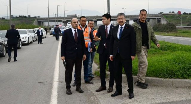 Vali Yılmaz, Bağlantı Yolu Çalışmalarını İnceledi