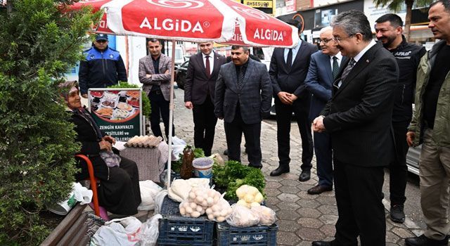 Vali Yılmaz’dan Esnaflara Ziyaret