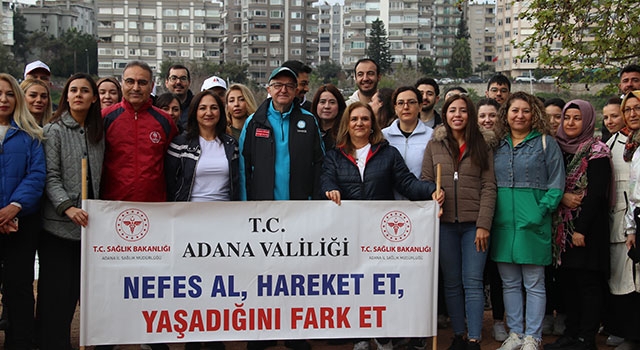 Adana’da Pulmoner Rehabilitasyon Haftası etkinliği yapıldı