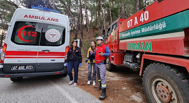 Antalya’da ormanlık alanda çıkan yangın kontrol altına alındı