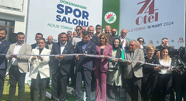 Dokumapark’ta spor salonu ve müze otel açıldı