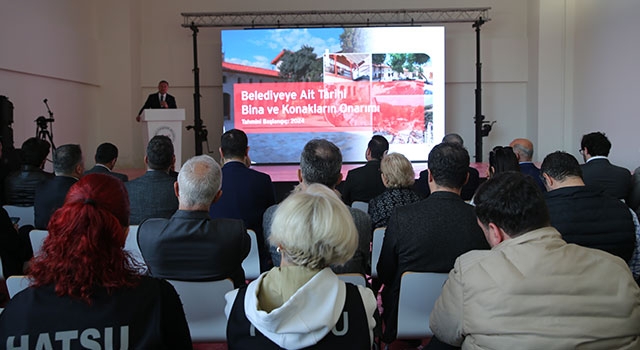 Hatay Büyükşehir Belediye Başkanı Lütfü Savaş, projelerini tanıttı