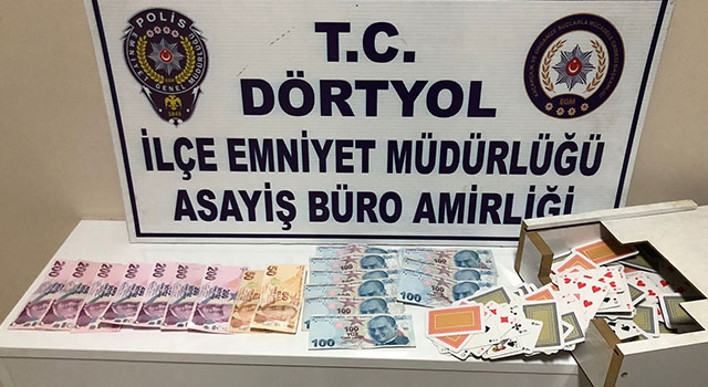 Hatay’da kumar oynayan 30 kişiye para cezası verildi