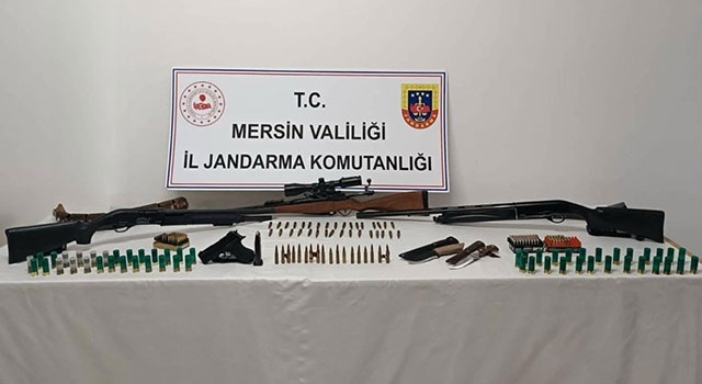 Mersin’de silah kaçakçılığı operasyonunda 1 şüpheli yakalandı