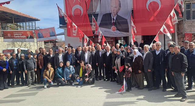 MHP Antalya Milletvekili Başkan, Çeltikçi’yi ziyaret etti
