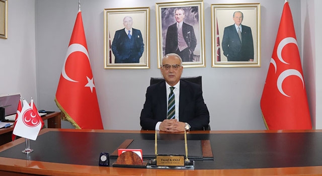 MHP İl Başkanı Kanlı’dan Atatürk’ün Adana’ya gelişinin 101. yıl dönümü mesajı