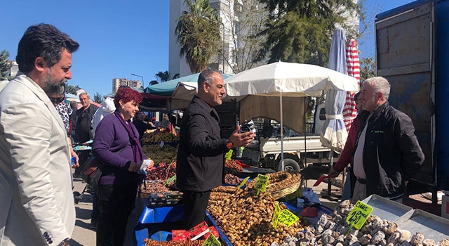 Muratpaşa Belediye Başkan Adayı Manavoğlu seçim çalışmalarını sürdürdü