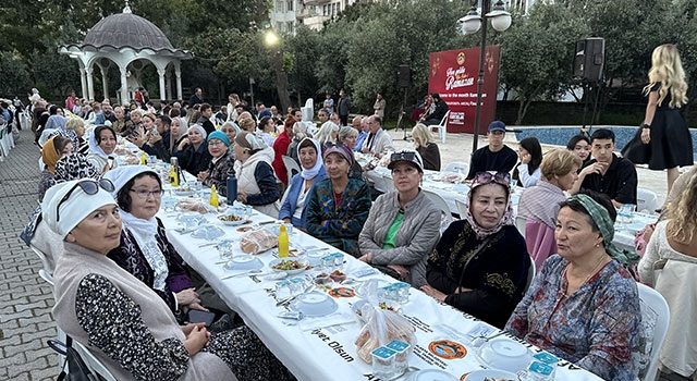 Alanya’da yaşayan yabancılar iftar programında buluştu