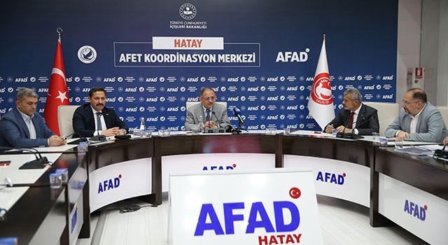 Çevre, Şehircilik ve İklim Değişikliği Bakanı Özhaseki, Hatay’da konuştu: